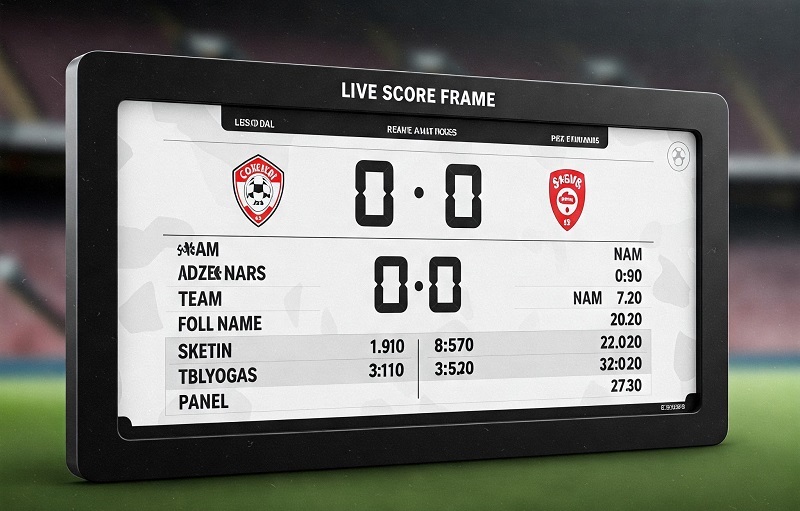 Live Score nhanh nhất nắm bắt tỉ số mọi trận đấu tức thì